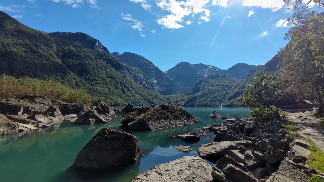 Landsape in Odda, Norway