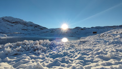 Picture of snow in Sauda, Norway