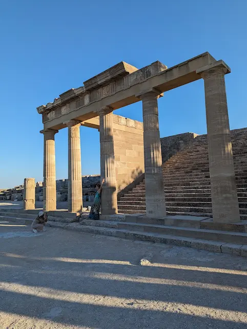 Acropolis of Lindos, Greece