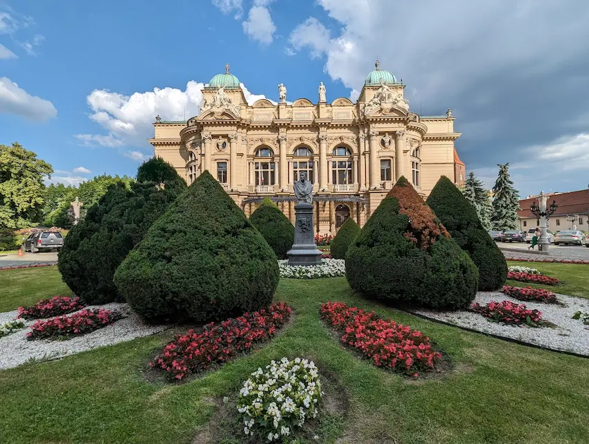 Theater in Krakow, Poland