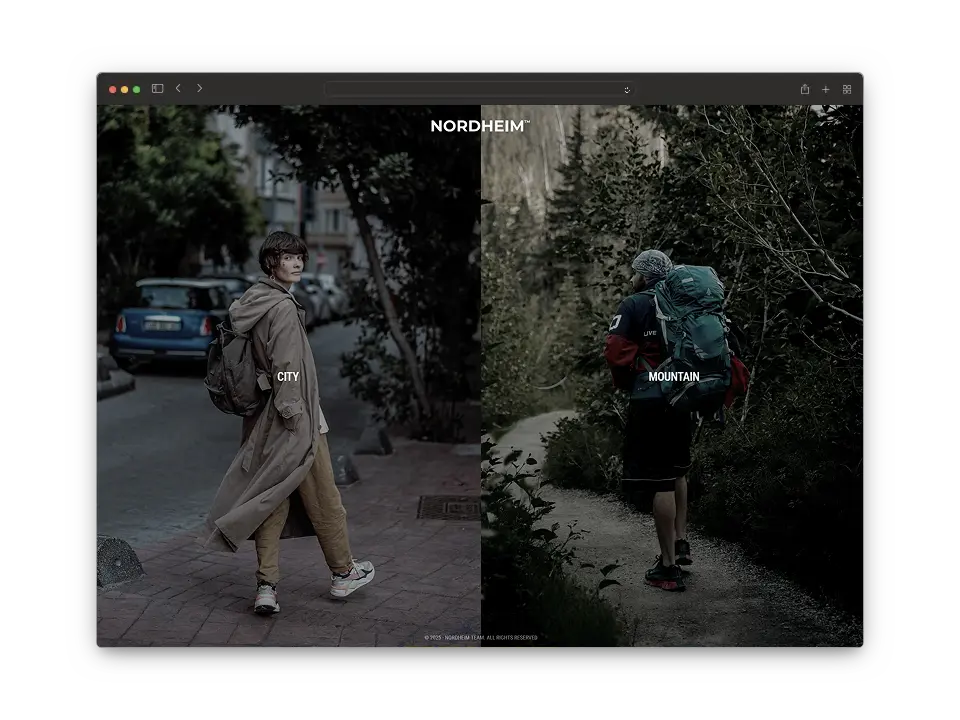Screenshot of the project Nordheim